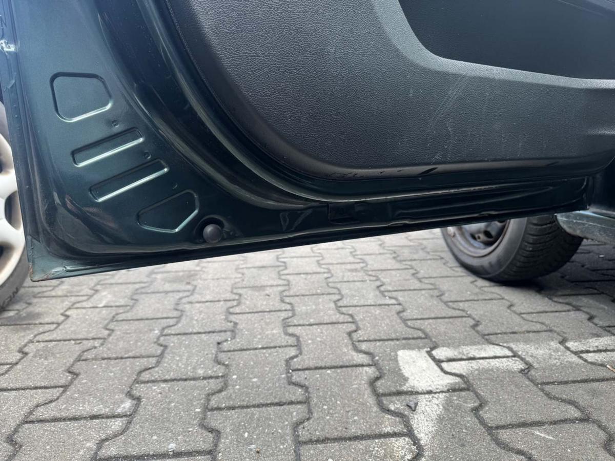 Skoda Fabia 2 original T&uuml;r vorn links LF6K Highland Gr&uuml;n Rohbau Bj.2008